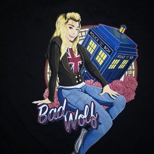 Doctor Who Rose Bad Wolf T-shirt
